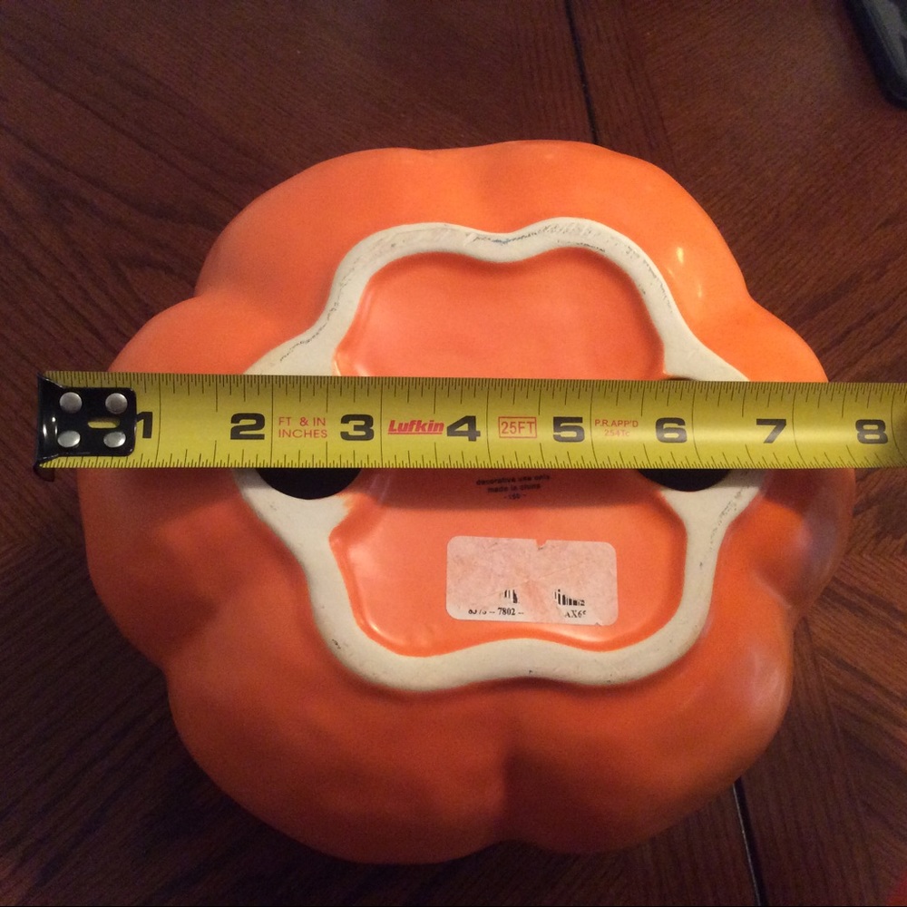 Rae Dunn SPOOKY ceramic Pumpkin - Picture 4 of 4